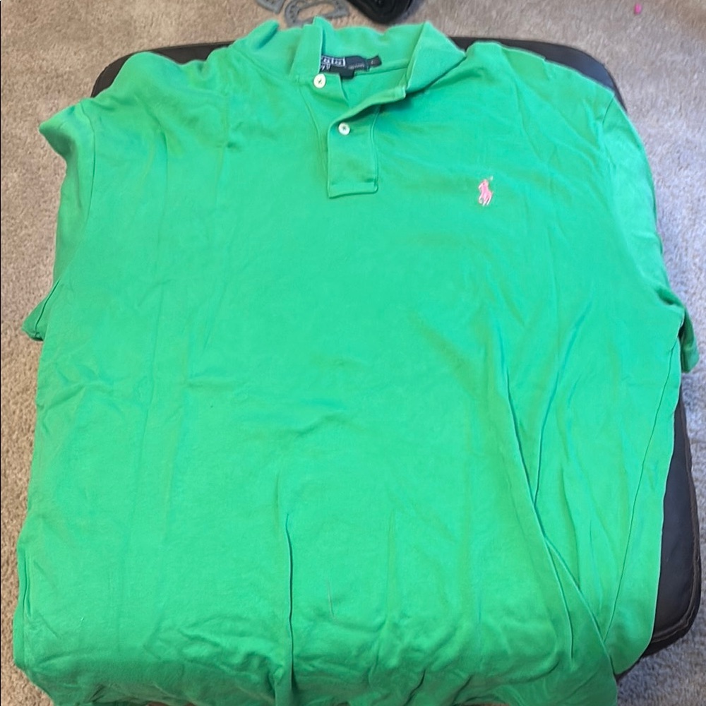 Polo by Ralph Lauren Bright Green Polo Shirt